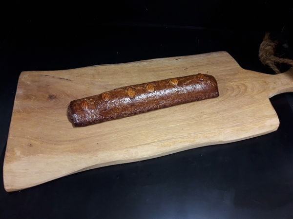 Gevulde speculaas staaf