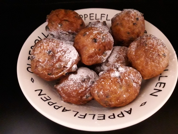 Oliebol alleen rozijnen